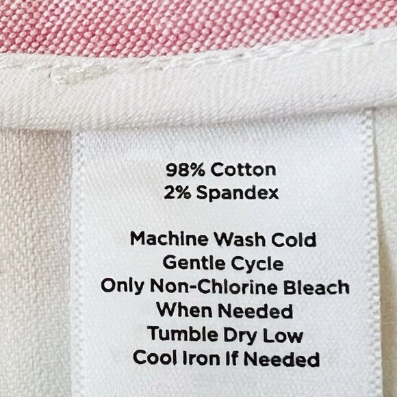 TALBOTS Perfect Crop Pants Size 10 Stretch Slim Leg Multicolor Fruit Flowers NWT - Picture 8 of 15